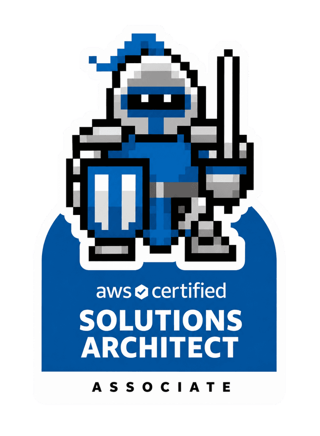 AWS Certified Solutions Architect Associate sticker